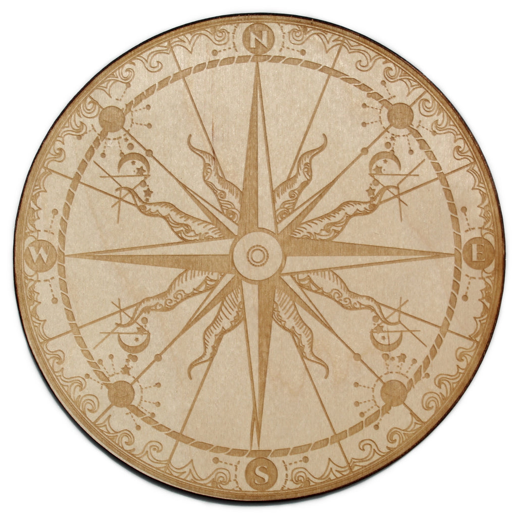 Compass Crystal Grid - Spiritual Nexus