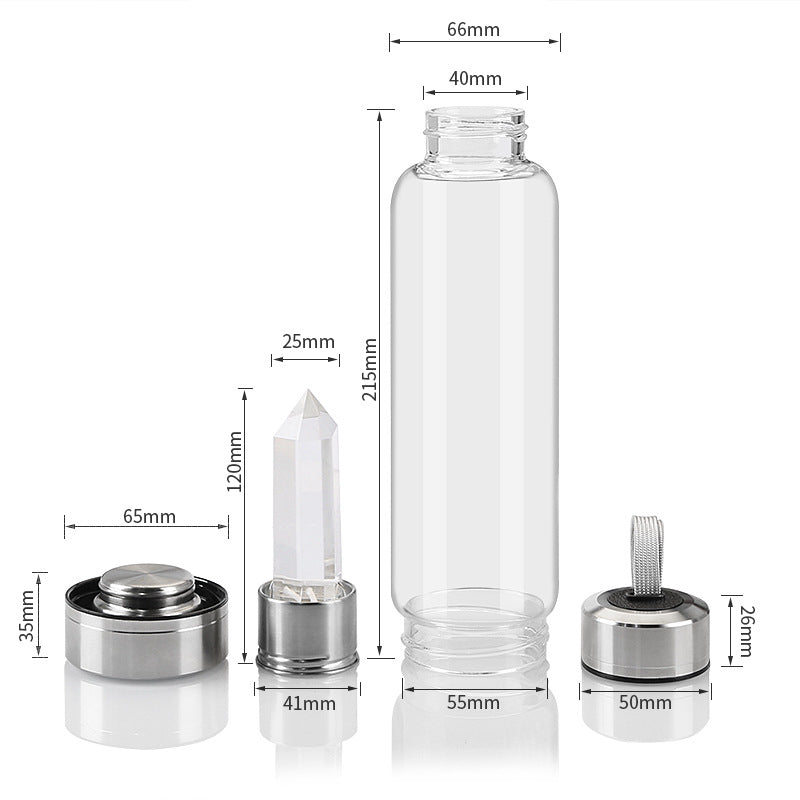 Clear Quartz Elixir Bottle, www-spiritual-nexus-com