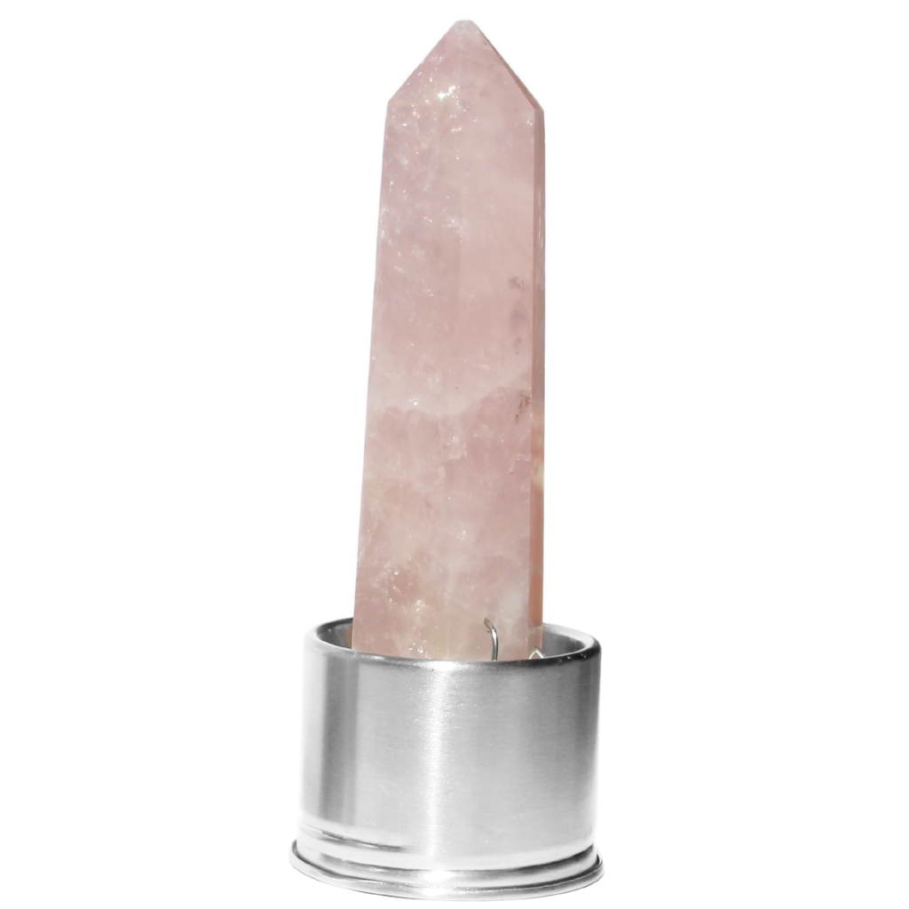 Interchangeable Crystal Point - Rose Quartz - Spiritual Nexus