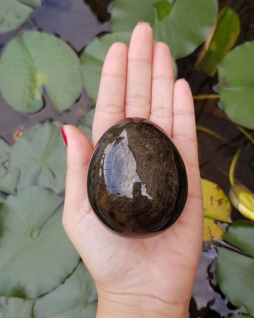 Obsidian Egg - Spiritual Nexus