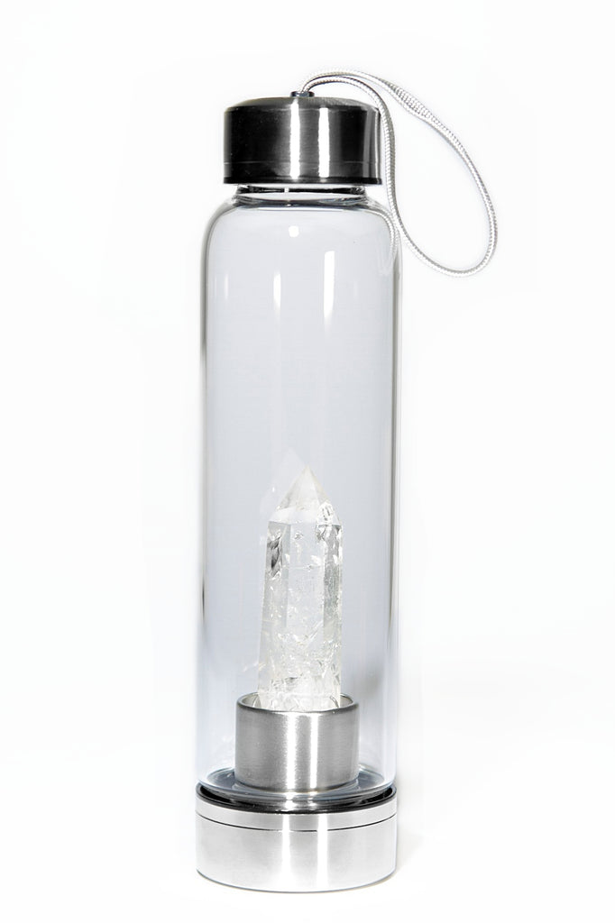 Clear Quartz Elixir Bottle, www-spiritual-nexus-com